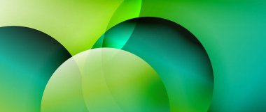 Sıvı gradyanlarla modern geometrik arkaplanı çember içine al