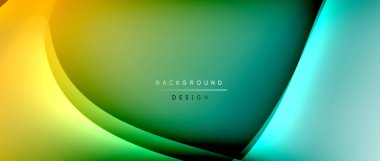 Gölge çizgileri ve parlayan ışık efekti ile akışkan gradyan dalgalar, kapak için modern akış hareketi soyut arkaplan, pankartlar, poster, afiş veya el ilanı