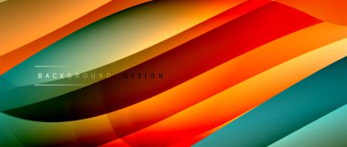 Gölge çizgileri ve parlayan ışık efekti ile akışkan gradyan dalgalar, kapak için modern akış hareketi soyut arkaplan, pankartlar, poster, afiş veya el ilanı