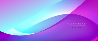 Gölge çizgileri ve parlayan ışık efekti ile akışkan gradyan dalgalar, kapak için modern akış hareketi soyut arkaplan, pankartlar, poster, afiş veya el ilanı