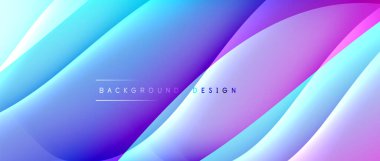 Gölge çizgileri ve parlayan ışık efekti ile akışkan gradyan dalgalar, kapak için modern akış hareketi soyut arkaplan, pankartlar, poster, afiş veya el ilanı