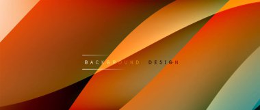 Gölge çizgileri ve parlayan ışık efekti ile akışkan gradyan dalgalar, kapak için modern akış hareketi soyut arkaplan, pankartlar, poster, afiş veya el ilanı