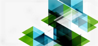 Geometrik soyut arkaplan, mozaik üçgen ve altıgen şekiller. İş veya teknoloji sunumu, İnternet posteri veya web broşürü kapağı, duvar kağıdı için modaya uygun soyut düzen şablonu