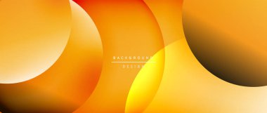 Sıvı gradyanlarla modern geometrik arkaplanı çember içine al