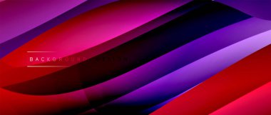 Gölge çizgileri ve parlayan ışık efekti ile akışkan gradyan dalgalar, kapak için modern akış hareketi soyut arkaplan, pankartlar, poster, afiş veya el ilanı