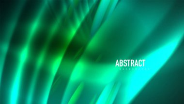 Akışkan dalga çizgileri arka plan. İş veya teknoloji sunumu, İnternet posteri veya web broşürü kapağı, duvar kağıdı için modaya uygun soyut düzen şablonu