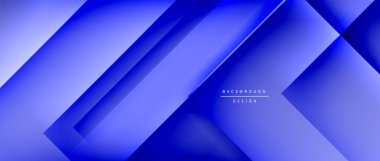 Kare şekiller bileşimi, akışkan geometrik soyut arkaplan. 3B gölge efektleri, modern tasarım şablonu