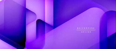 Üçgen geometrik soyut arkaplanı şekillendirir. Üç boyutlu gölge efektleri ve sıvı eğimleri. Metin mesajınız için modern üstüste bindirme formları duvar kağıdı