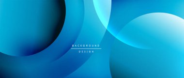 Sıvı gradyanlarla modern geometrik arkaplanı çember içine al