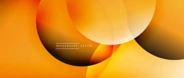 Sıvı gradyanlarla modern geometrik arkaplanı çember içine al