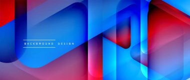 Üçgen geometrik soyut arkaplanı şekillendirir. Üç boyutlu gölge efektleri ve sıvı eğimleri. Metin mesajınız için modern üstüste bindirme formları duvar kağıdı