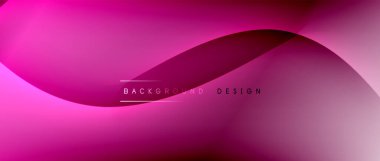 Gölge çizgileri ve parlayan ışık efekti ile akışkan gradyan dalgalar, kapak için modern akış hareketi soyut arkaplan, pankartlar, poster, afiş veya el ilanı