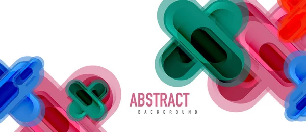 Moderne vector glas cross shape abstracte technologie achtergrond voor cover, plakkaat, poster, banner of flyer — Stockvector