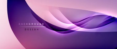 Gölge çizgileri ve parlayan ışık efekti ile akışkan gradyan dalgalar, kapak için modern akış hareketi soyut arkaplan, pankartlar, poster, afiş veya el ilanı