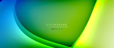 Gölge çizgileri ve parlayan ışık efekti ile akışkan gradyan dalgalar, kapak için modern akış hareketi soyut arkaplan, pankartlar, poster, afiş veya el ilanı