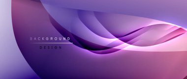 Gölge çizgileri ve parlayan ışık efekti ile akışkan gradyan dalgalar, kapak için modern akış hareketi soyut arkaplan, pankartlar, poster, afiş veya el ilanı