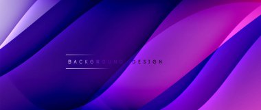 Gölge çizgileri ve parlayan ışık efekti ile akışkan gradyan dalgalar, kapak için modern akış hareketi soyut arkaplan, pankartlar, poster, afiş veya el ilanı