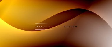 Gölge çizgileri ve parlayan ışık efekti ile akışkan gradyan dalgalar, kapak için modern akış hareketi soyut arkaplan, pankartlar, poster, afiş veya el ilanı