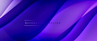 Gölge çizgileri ve parlayan ışık efekti ile akışkan gradyan dalgalar, kapak için modern akış hareketi soyut arkaplan, pankartlar, poster, afiş veya el ilanı