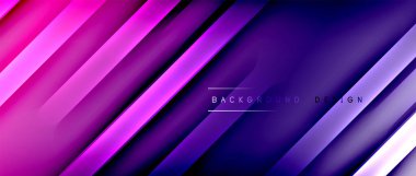 Parlak neon çizgileri soyut arkaplan