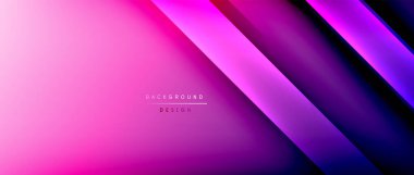 Parlak neon çizgileri soyut arkaplan