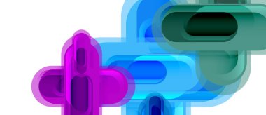 Modern vektör cam çapraz biçimli soyut teknoloji kapak, levha, poster, afiş veya el ilanı için arka plan