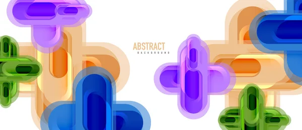 Современные векторные стекла крест формы абстрактной технологии фон для обложки, плаката, плаката, баннера или флаера — стоковый вектор