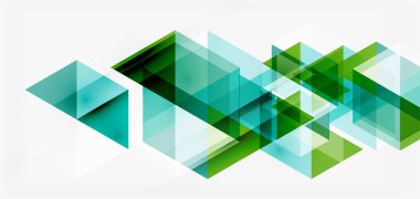 Geometrik soyut arkaplan, mozaik üçgen ve altıgen şekiller. İş veya teknoloji sunumu, İnternet posteri veya web broşürü kapağı, duvar kağıdı için modaya uygun soyut düzen şablonu