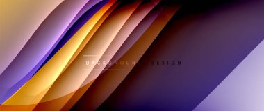 Gölge çizgileri ve parlayan ışık efekti ile akışkan gradyan dalgalar, kapak için modern akış hareketi soyut arkaplan, pankartlar, poster, afiş veya el ilanı