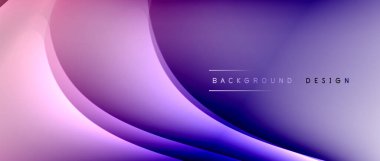 Gölge çizgileri ve parlayan ışık efekti ile akışkan gradyan dalgalar, kapak için modern akış hareketi soyut arkaplan, pankartlar, poster, afiş veya el ilanı