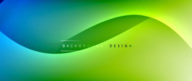 Gölge çizgileri ve parlayan ışık efekti ile akışkan gradyan dalgalar, kapak için modern akış hareketi soyut arkaplan, pankartlar, poster, afiş veya el ilanı