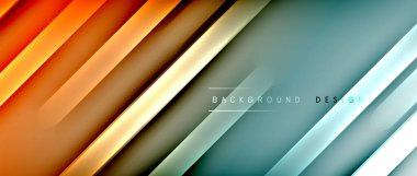 Parlak neon çizgileri soyut arkaplan