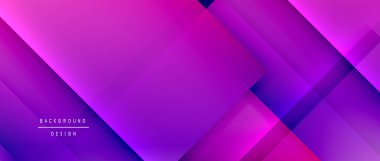 Kare şekiller bileşimi, akışkan geometrik soyut arkaplan. 3B gölge efektleri, modern tasarım şablonu