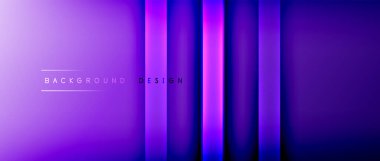 Parlak neon çizgileri soyut arkaplan