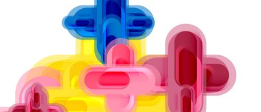 Modern vektör cam çapraz biçimli soyut teknoloji kapak, levha, poster, afiş veya el ilanı için arka plan