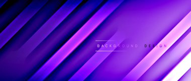 Parlak neon çizgileri soyut arkaplan