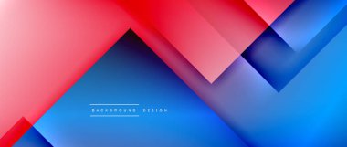 Kare şekiller bileşimi, akışkan geometrik soyut arkaplan. 3B gölge efektleri, modern tasarım şablonu