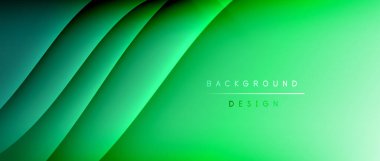 Gölge çizgileri ve parlayan ışık efekti ile akışkan gradyan dalgalar, kapak için modern akış hareketi soyut arkaplan, pankartlar, poster, afiş veya el ilanı