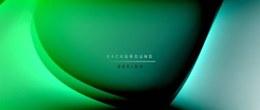 Gölge çizgileri ve parlayan ışık efekti ile akışkan gradyan dalgalar, kapak için modern akış hareketi soyut arkaplan, pankartlar, poster, afiş veya el ilanı