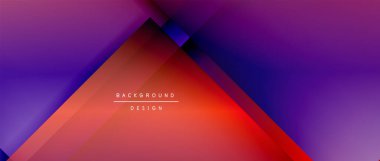 Kare şekiller bileşimi, akışkan geometrik soyut arkaplan. 3B gölge efektleri, modern tasarım şablonu