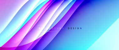 Gölge çizgileri ve parlayan ışık efekti ile akışkan gradyan dalgalar, kapak için modern akış hareketi soyut arkaplan, pankartlar, poster, afiş veya el ilanı