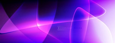 Vektör soyut arkaplan - sıvı kabarcıklar, gölgeler ve ışık efektleri ile sıvı gradyan şekiller. Metin için parlak tasarım şablonu