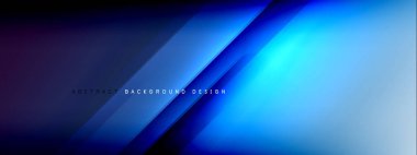 Hareket konsepti, sıvı renk eğimlerinde parlak parlak çizgiler soyut arkaplanlar. Metin için dinamik gölgeler ve ışık şablonları