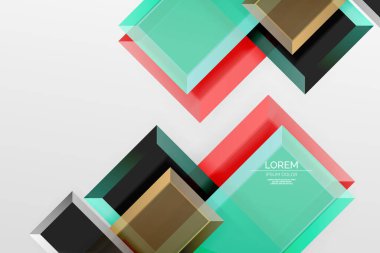 Metal ok şeklindeki arka plan. Duvar kağıdı, bayrak, arkaplan, kart, kitap illüstrasyonu, iniş sayfası için 3d efektli soyut geometrik arkaplan