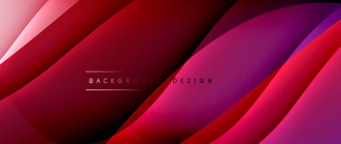 Gölge çizgileri ve parlayan ışık efekti ile akışkan gradyan dalgalar, kapak için modern akış hareketi soyut arkaplan, pankartlar, poster, afiş veya el ilanı