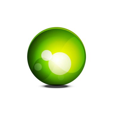 Küre ağ parlatıcı düğme, vektör İnternet tasarım ögesi