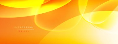 Vektör soyut arkaplan - sıvı kabarcıklar, gölgeler ve ışık efektleri ile sıvı gradyan şekiller. Metin için parlak tasarım şablonu