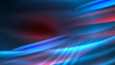 Akışkan dalga çizgileri arka plan. İş veya teknoloji sunumu, İnternet posteri veya web broşürü kapağı, duvar kağıdı için modaya uygun soyut düzen şablonu