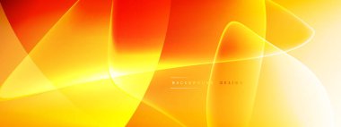 Vektör soyut arkaplan - sıvı kabarcıklar, gölgeler ve ışık efektleri ile sıvı gradyan şekiller. Metin için parlak tasarım şablonu