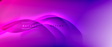 Gölge çizgileri ve parlayan ışık efekti ile akışkan gradyan dalgalar, kapak için modern akış hareketi soyut arkaplan, pankartlar, poster, afiş veya el ilanı